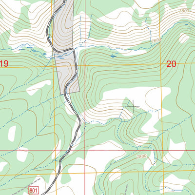 Singer Peak, WY FSTopo Preview 3