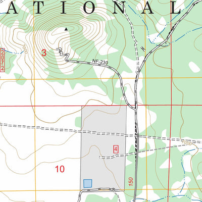 Sitgreaves Mountain, AZ FSTopo Preview 2