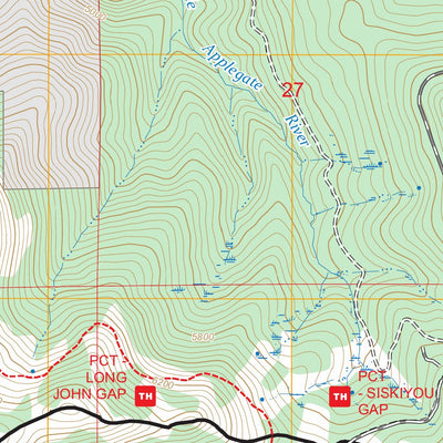 Siskiyou Peak, OR-CA FSTopo Preview 2