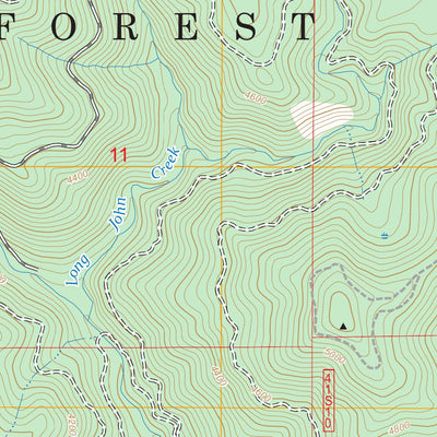 Siskiyou Peak, OR-CA FSTopo Preview 3