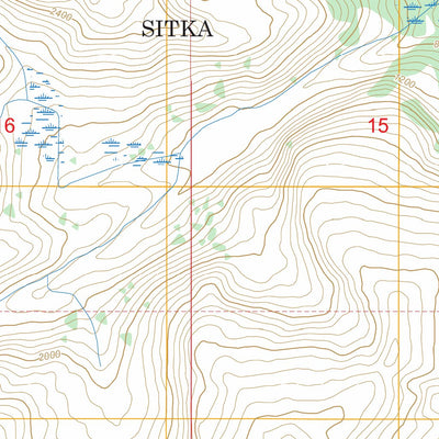Sitka A-3 NW, AK FSTopo Preview 2