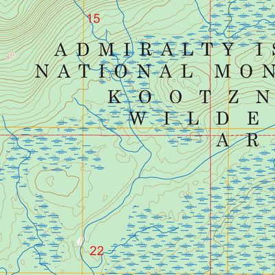 Sitka A-2 NW, AK FSTopo Preview 2