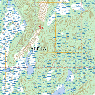 Sitka A-6 NE, AK FSTopo Preview 2