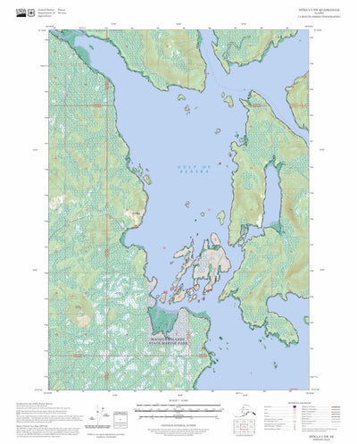 Sitka A-5 NW, AK FSTopo Preview 1