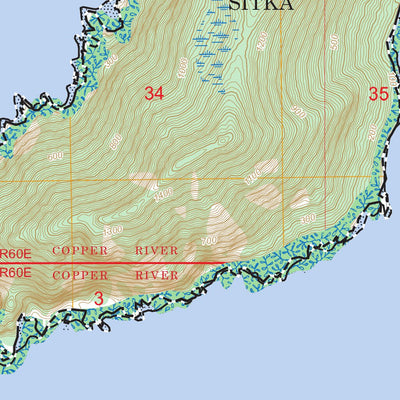 Sitka A-6 NW, AK FSTopo Preview 3