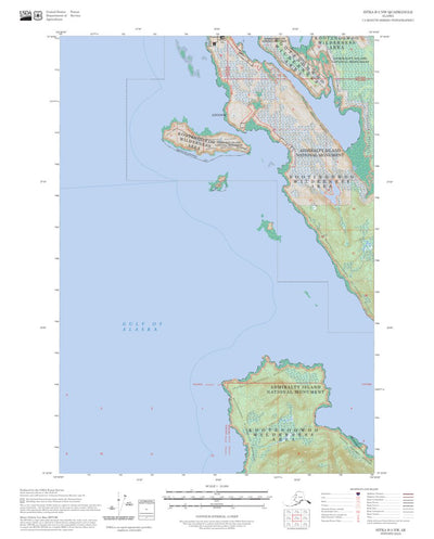 Sitka B-2 NW, AK FSTopo Preview 1