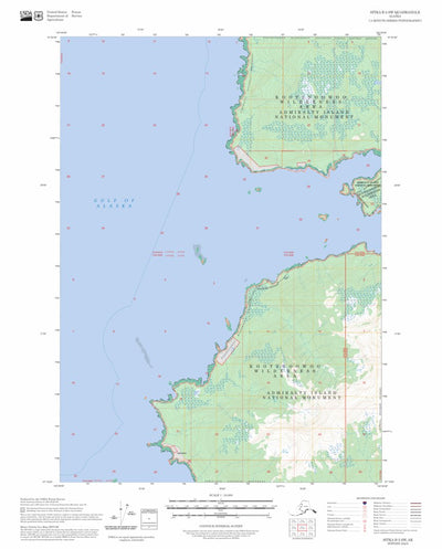 Sitka B-2 SW, AK FSTopo Preview 1