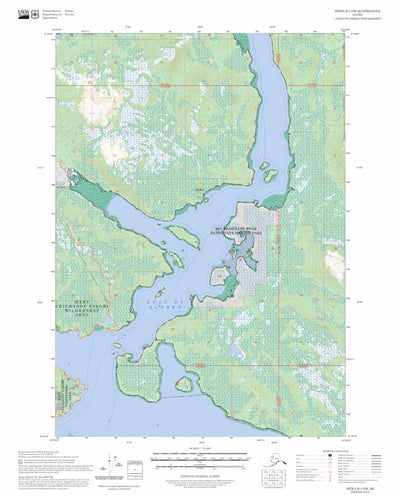 Sitka B-5 NW, AK FSTopo Preview 1
