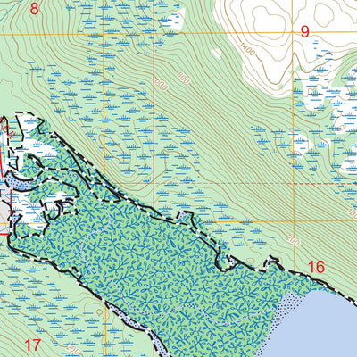 Sitka B-5 NW, AK FSTopo Preview 3