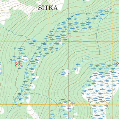 Sitka B-4 NW, AK FSTopo Preview 2