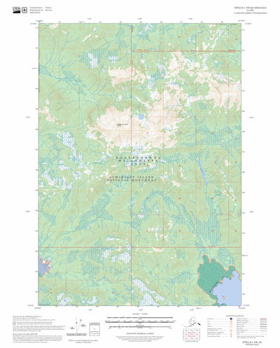 Sitka B-1 NW, AK FSTopo Preview 1