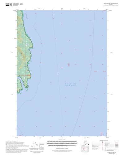 Sitka B-3 SE, AK FSTopo Preview 1