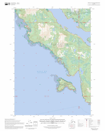 Sitka B-6 NW, AK FSTopo Preview 1