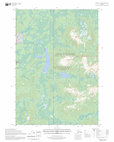 Sitka C-1 SW, AK FSTopo Preview 1