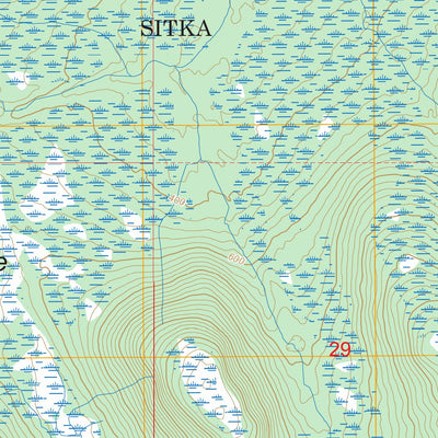 Sitka C-5 NE, AK FSTopo Preview 2