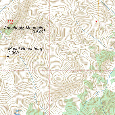 Sitka B-4 SW, AK FSTopo Preview 3