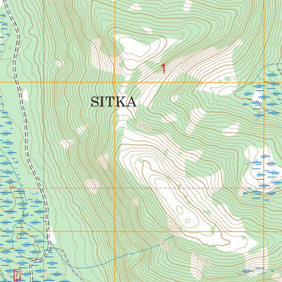 Sitka C-3 SW, AK FSTopo Preview 2