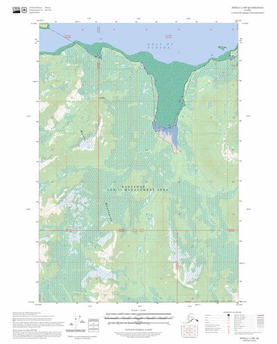 Sitka C-4 NW, AK FSTopo Preview 1