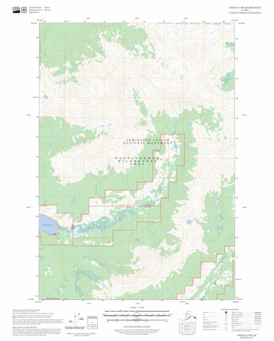 Sitka D-2 NW, AK FSTopo Preview 1