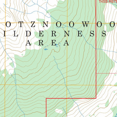 Sitka D-2 NW, AK FSTopo Preview 2
