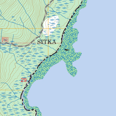 Sitka C-3 NW, AK FSTopo Preview 2