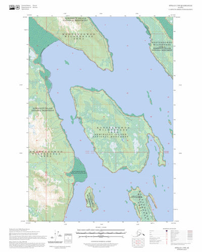 Sitka D-1 NW, AK FSTopo Preview 1