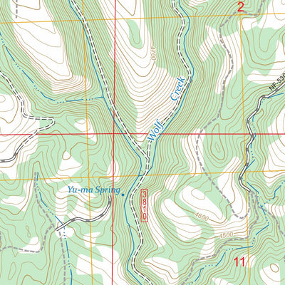 Six Corners, OR FSTopo Preview 3