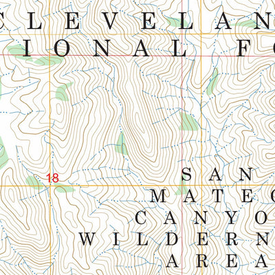 Sitton Peak, CA FSTopo Preview 2