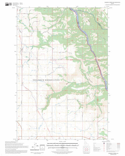 Sixmile Creek, ID FSTopo Preview 1
