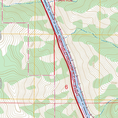 Sixmile Creek, ID FSTopo Preview 3