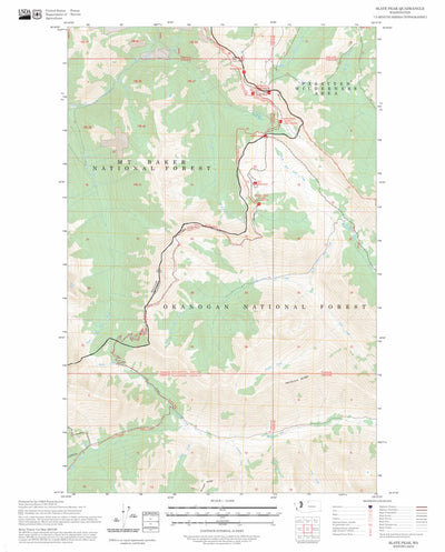 Slate Peak, WA FSTopo Preview 1