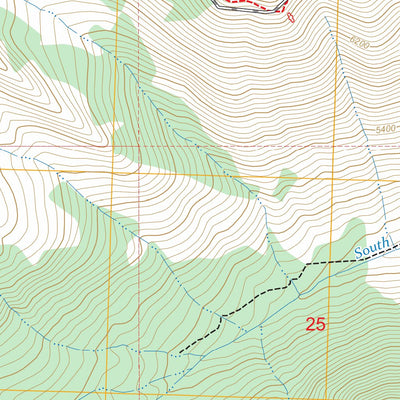 Slate Peak, WA FSTopo Preview 2
