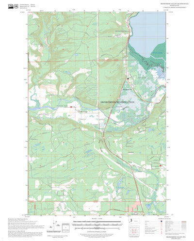 Skokomish Valley, WA FSTopo Preview 1