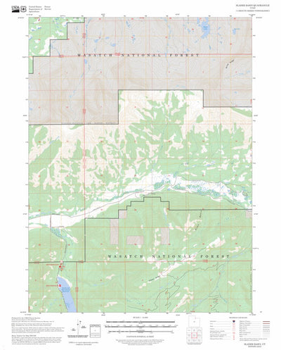 Slader Basin, UT FSTopo Preview 1