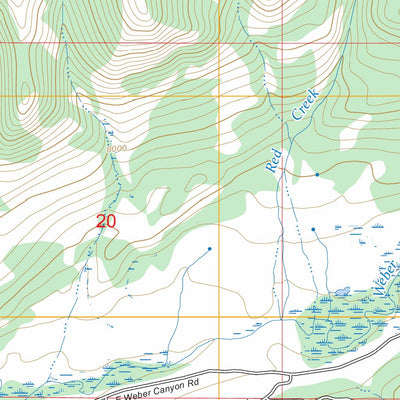 Slader Basin, UT FSTopo Preview 2