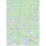 Slate Lake East, MN FSTopo Preview 1