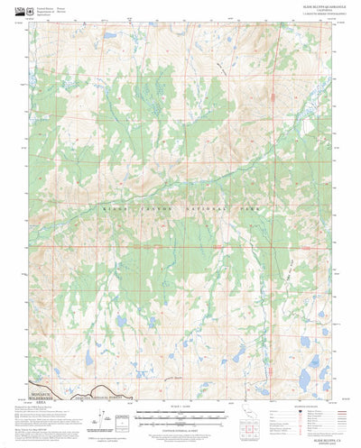 Slide Bluffs, CA FSTopo Preview 1