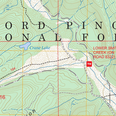 Smith Creek Butte, WA FSTopo Preview 2