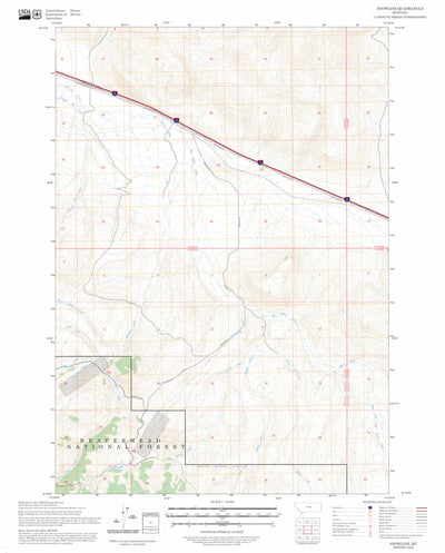 Snowline, MT FSTopo Preview 1