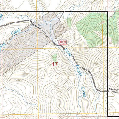 Snowline, MT FSTopo Preview 3