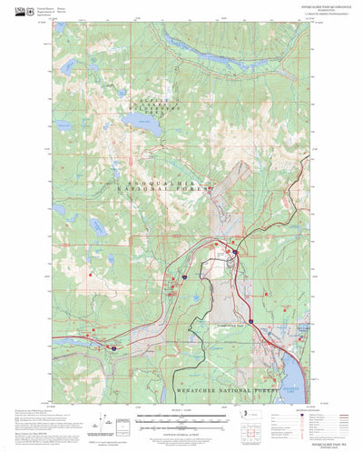 Snoqualmie Pass, WA FSTopo Preview 1
