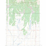 Snow Saucer Coulee, MT FSTopo Preview 1