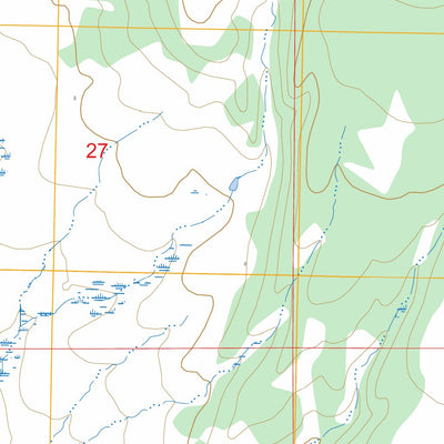 Snow Saucer Coulee, MT FSTopo Preview 2