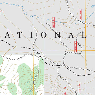Snedaker Basin, MT FSTopo Preview 2