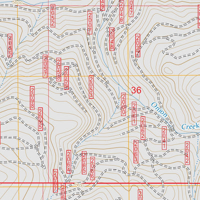 Snedaker Basin, MT FSTopo Preview 3