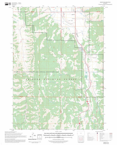 Smoot, WY FSTopo Preview 1