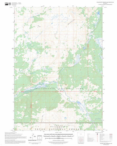 Snake Hot Springs, WY FSTopo Preview 1