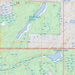 Snowbank Lake, MN FSTopo Preview 2