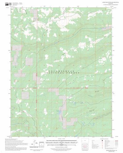 Snipe Mountain, CO FSTopo Preview 1