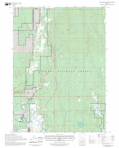 Soloman Butte, OR FSTopo Preview 1